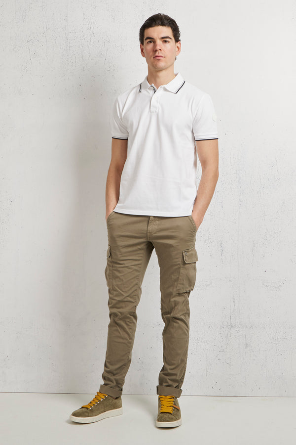 Woolrich Monterey Polo Bianco Uomo - 3