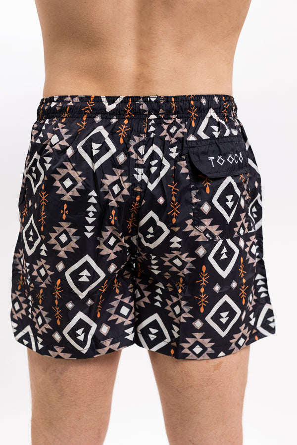 Tooco Classic Beachwear Uxmal Nero Uomo - 3