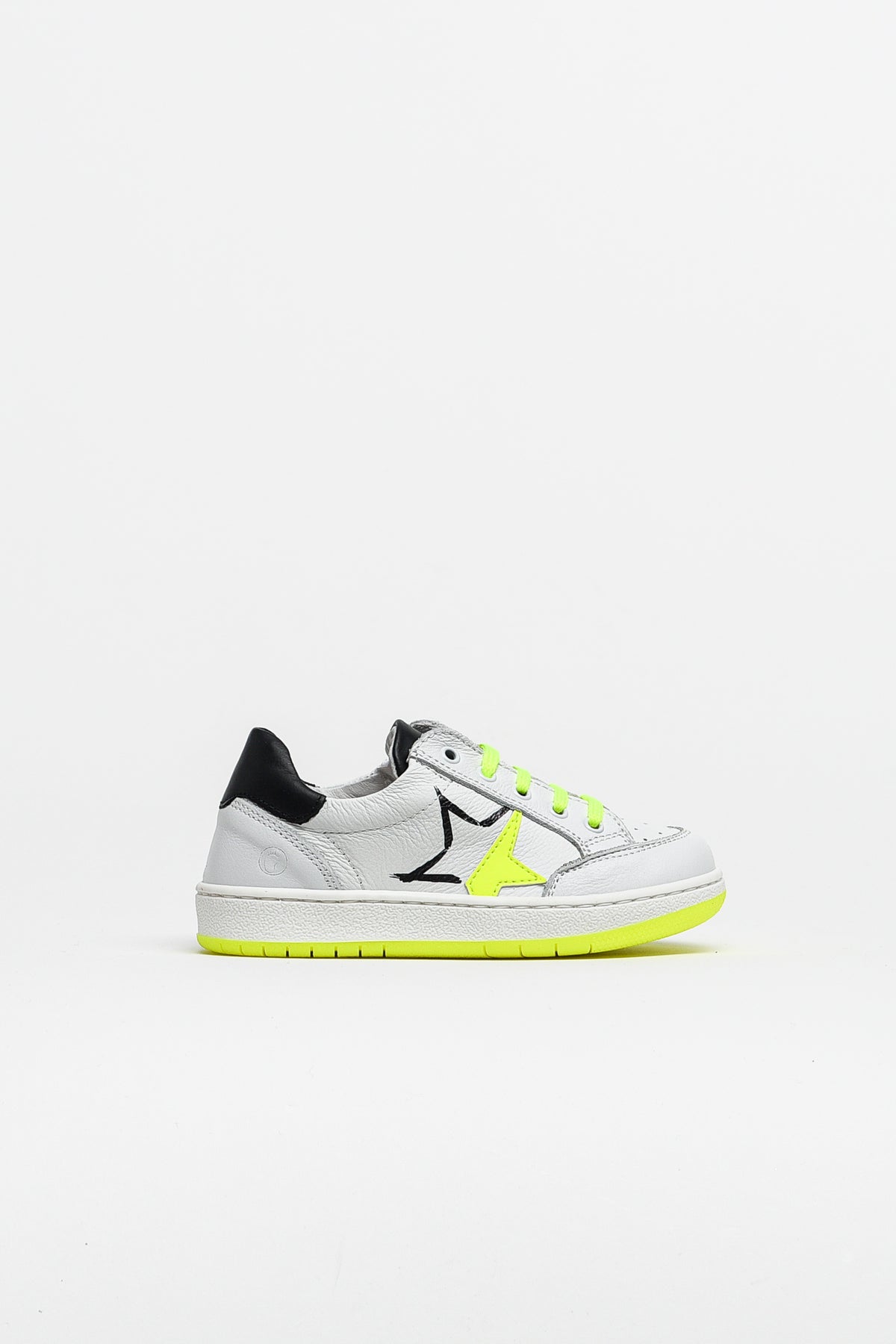 Walkey Sneakers Bassa Allacciata Bianco Bambino - 1