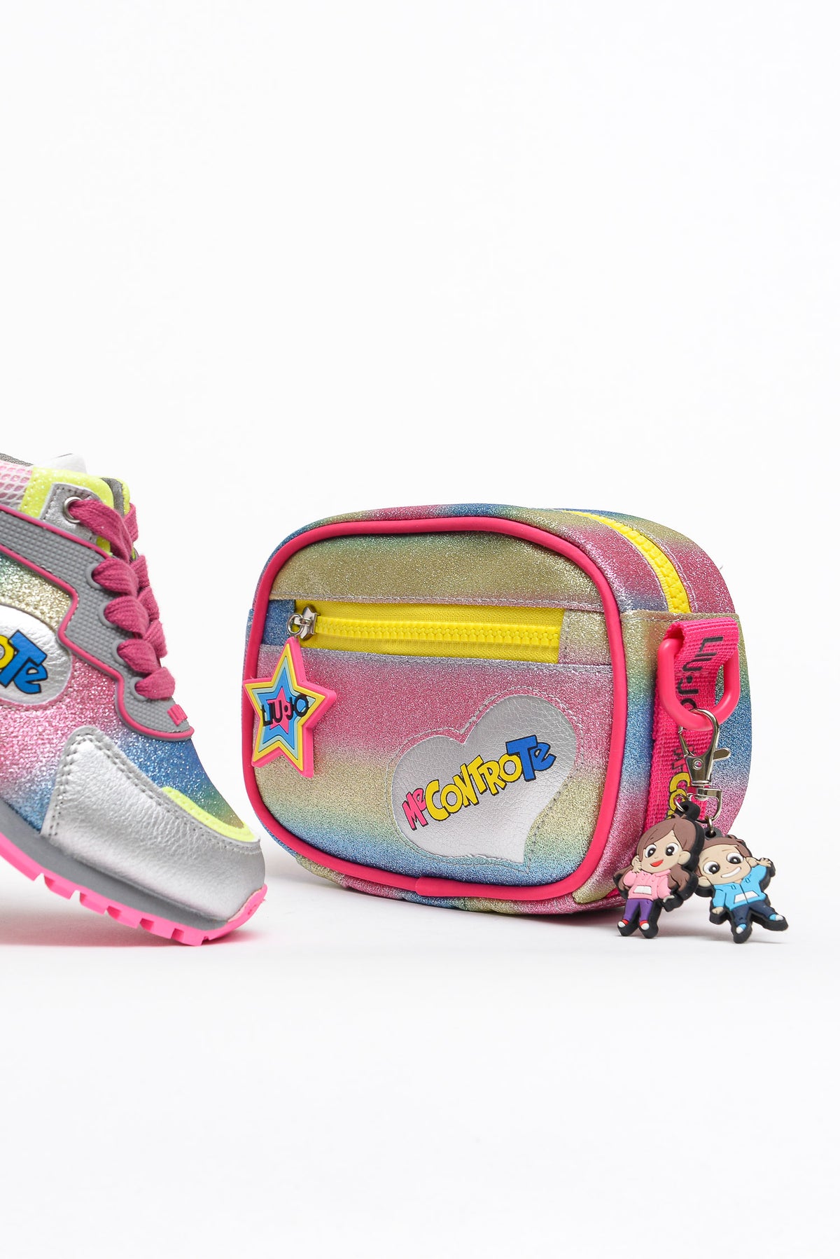 Liu Jo Shoes Sneaker Lacci Multic.+pochette Multicolore Bambina - 8