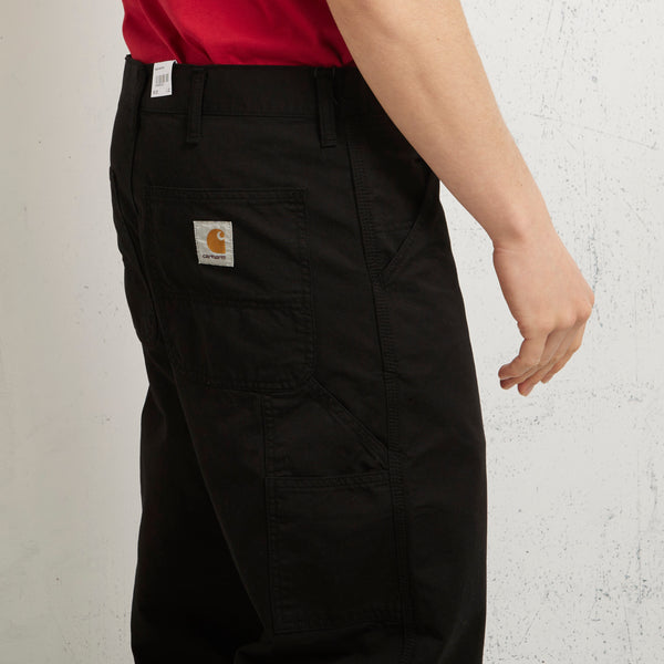 Carhartt Single Knee Pant "newcomb" Nero Uomo - 6