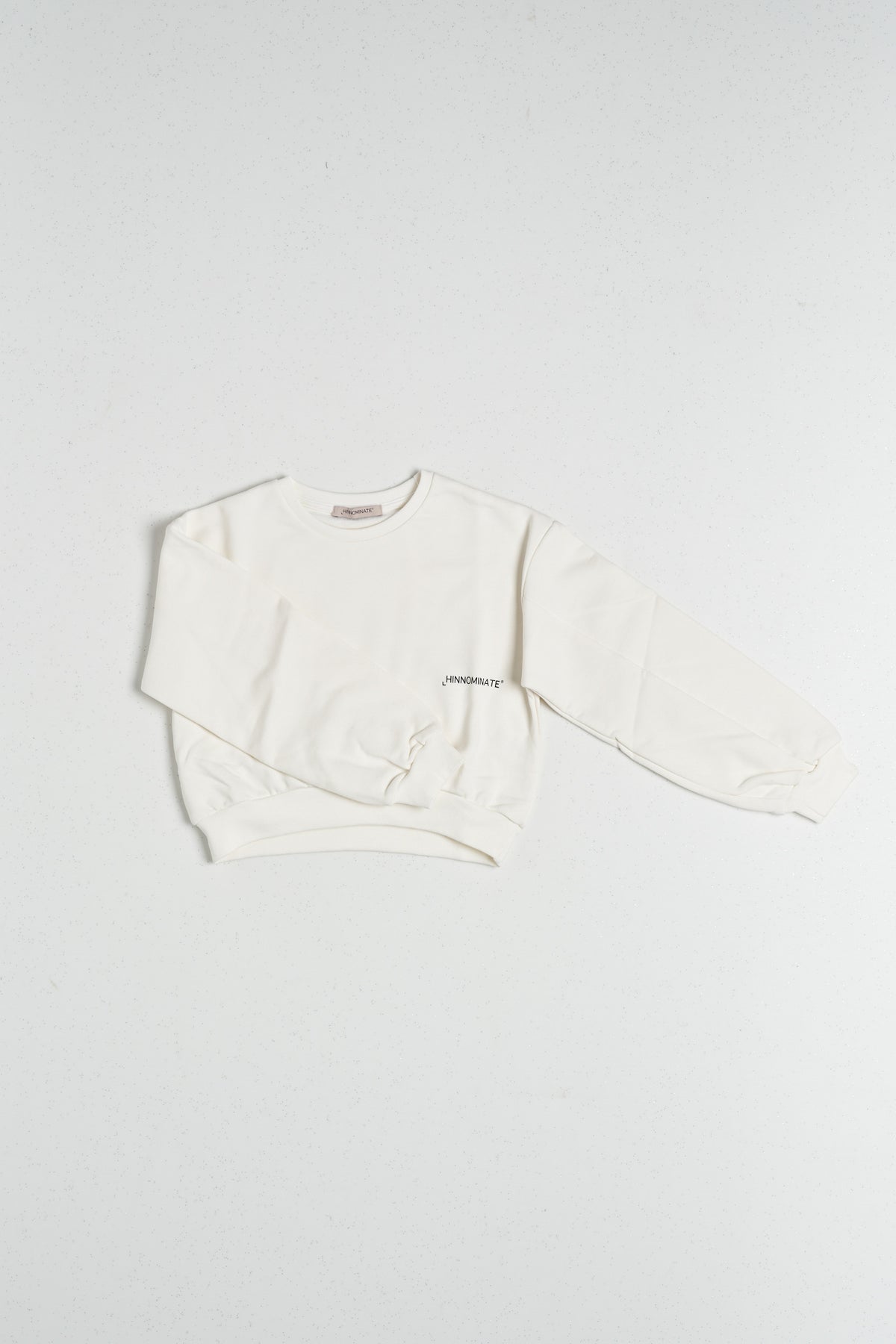 Hinnominate Felpa Cropped Bianco Bambina - 1