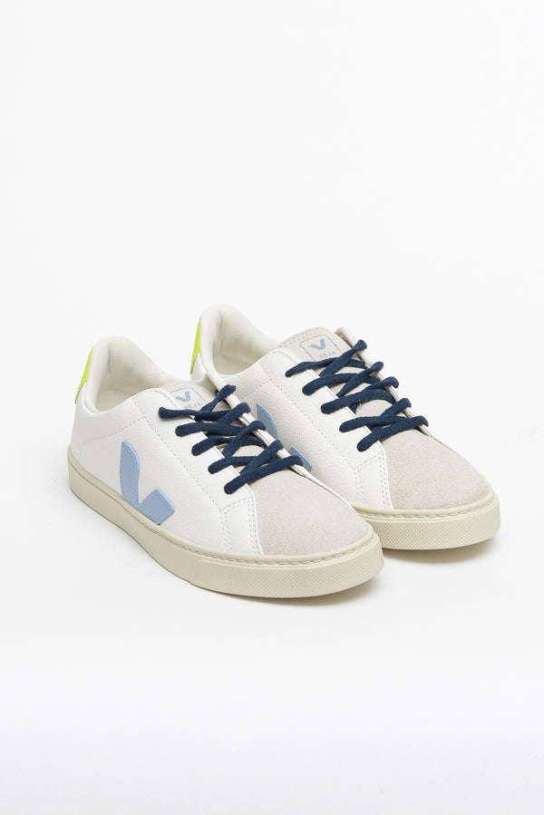 Veja Sneakers Bassa Lacci Bianco Unisex Bambini - 3