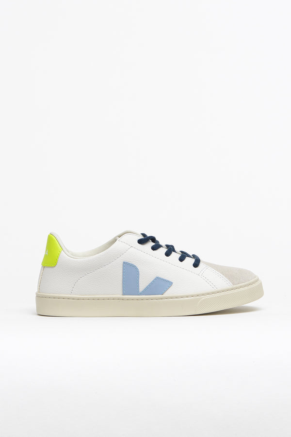 Veja Sneakers Bassa Lacci Bianco Unisex Bambini - 1