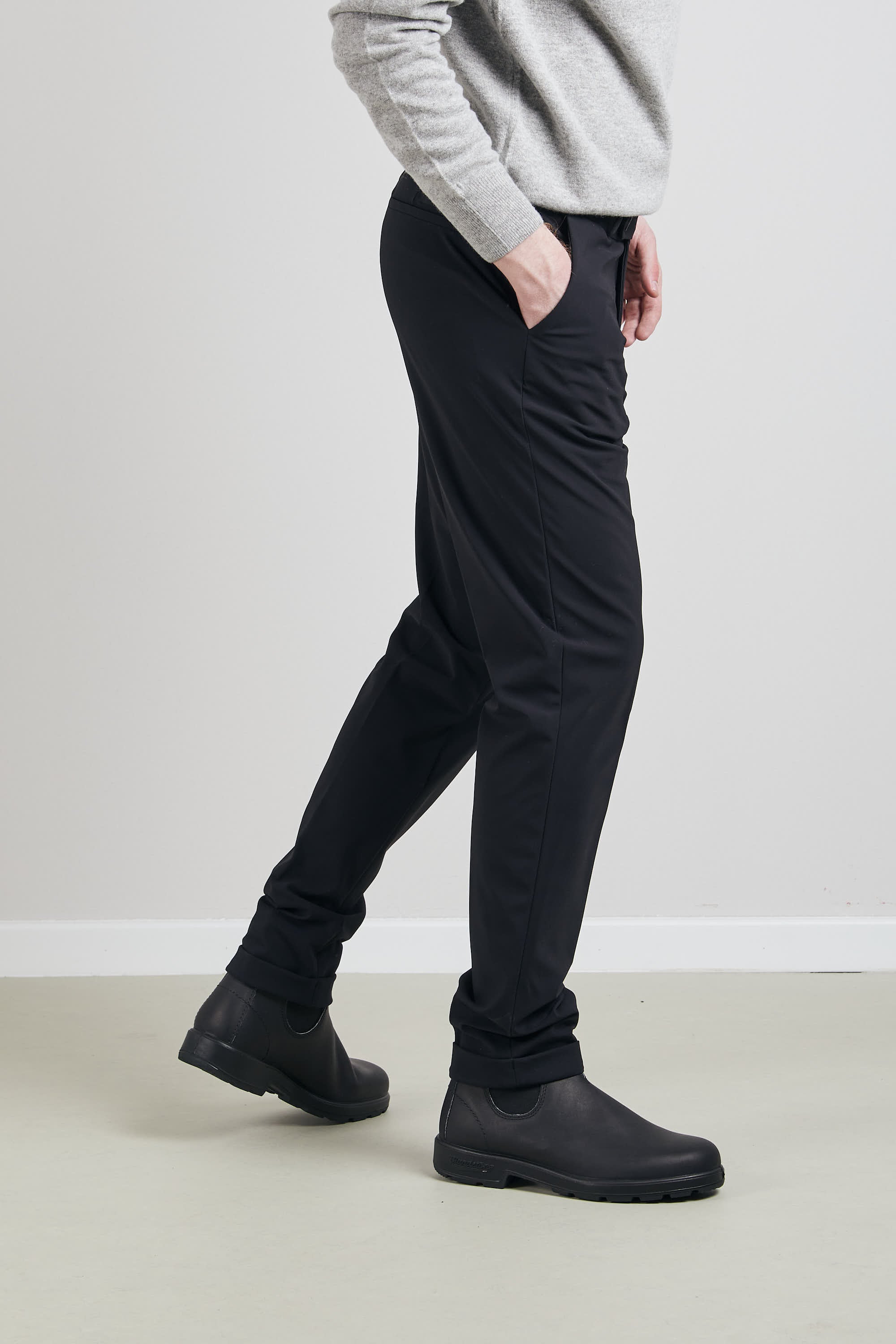 Pantalon chino d'hiver  Homme RRD Noir RRD wes050winterchinopant