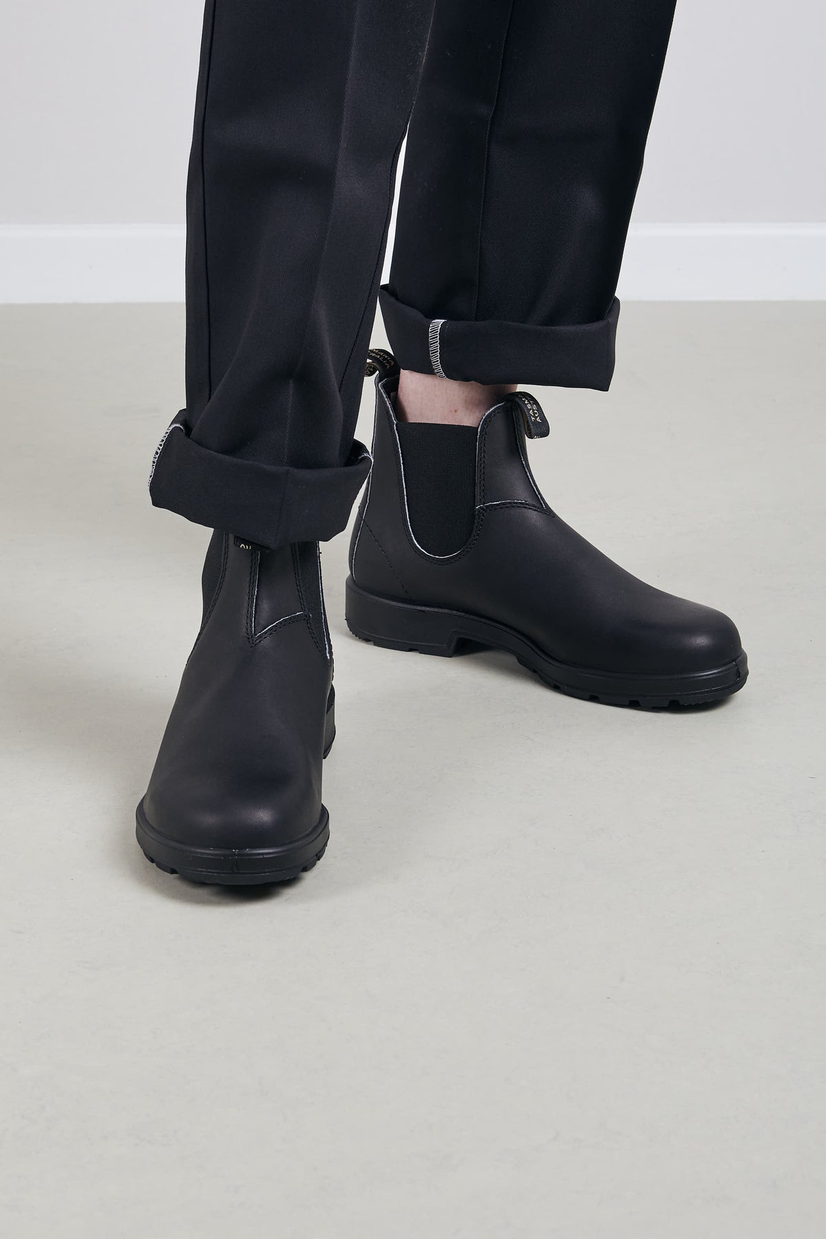Blundstone Boot Black Leather Nero Uomo » Verdi Promesse