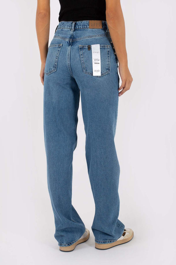 Liu Jo Jeans Straight Con Charms Donna - 4