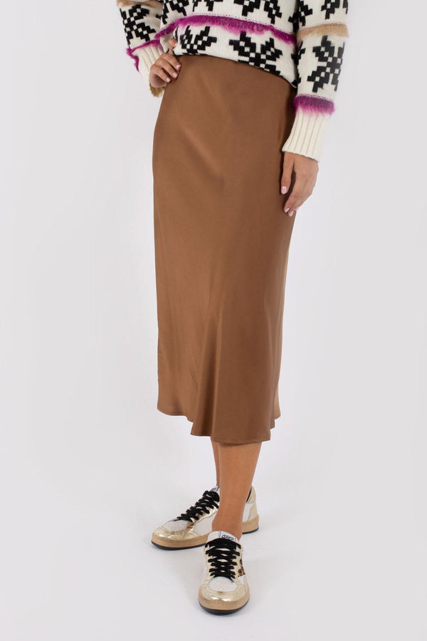 Ottod'ame Gonna Longuette Raso Donna - 2
