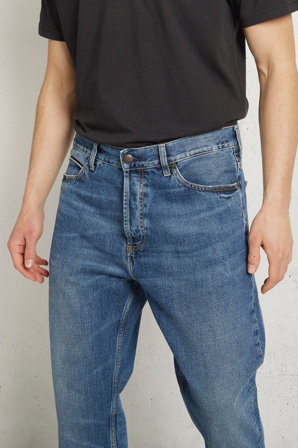 Carhartt Marlow Pant Cotton Edgewood Blu Uomo - 4