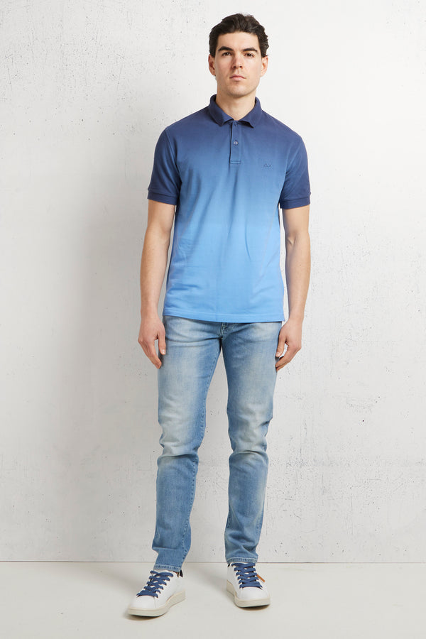 Sun 68 Polo Shade El. Blu Uomo - 3