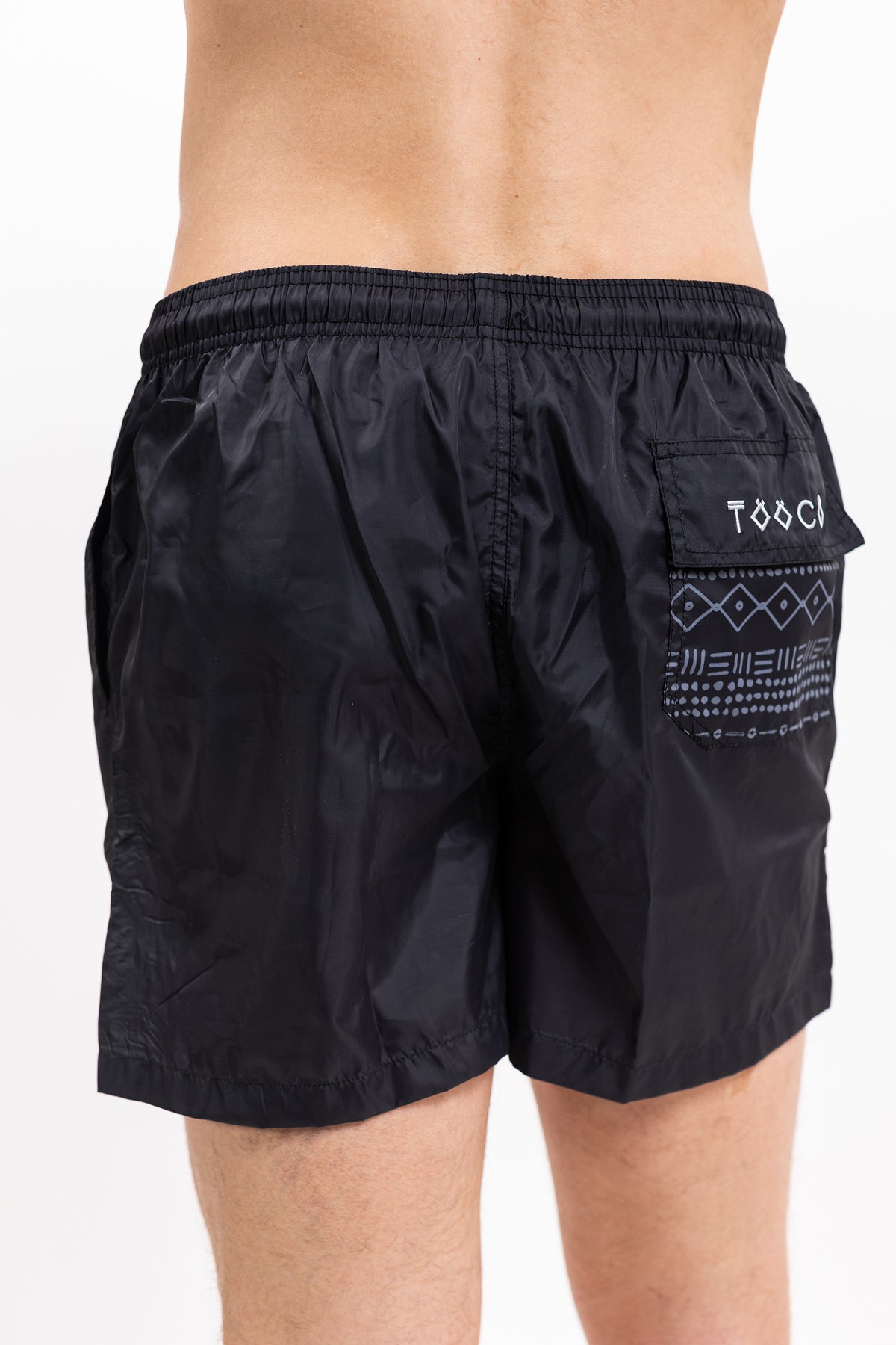 Tooco Menclassic Beachwear Essential Nero Uomo - 1