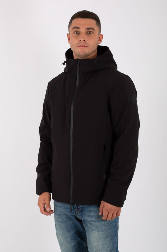 Woolrich Pacific Soft Shell Nero Uomo