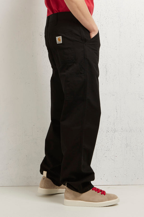 Carhartt Single Knee Pant "newcomb" Nero Uomo - 5