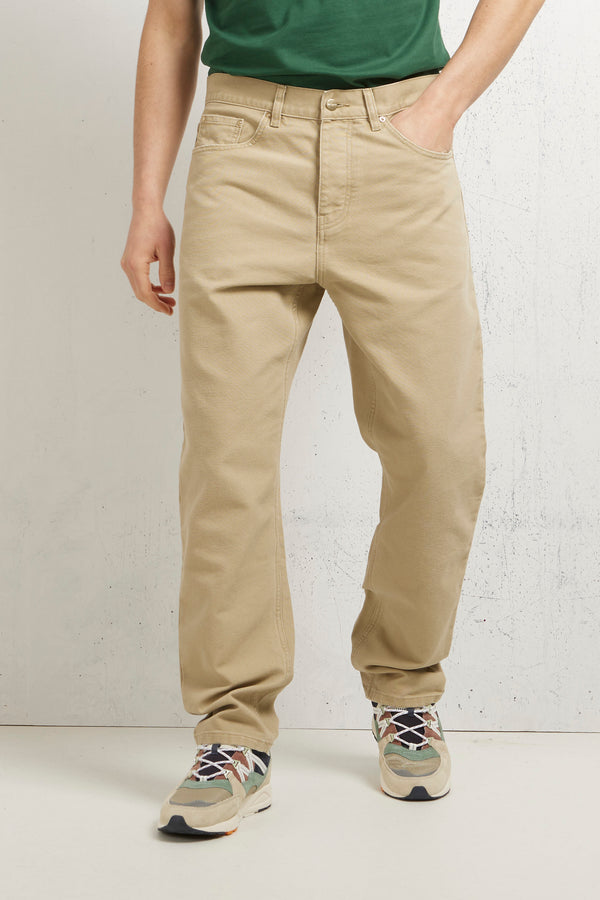 Carhartt Newel Pant Dearborn Canvas Uomo - 4