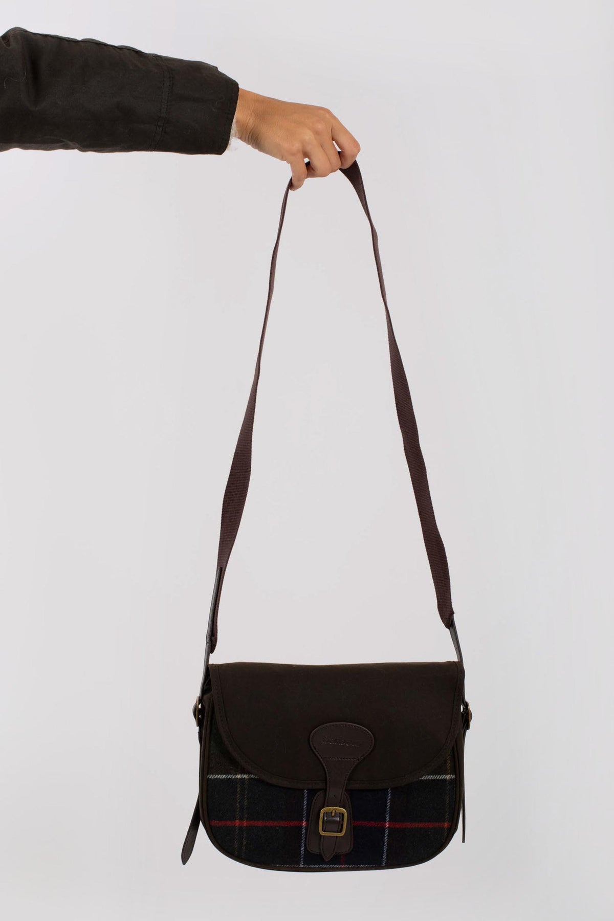 Barbour International Whitley Tartan Crossbody Bag Donna - 4