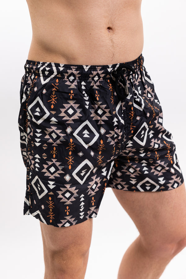 Tooco Classic Beachwear Uxmal Nero Uomo - 1