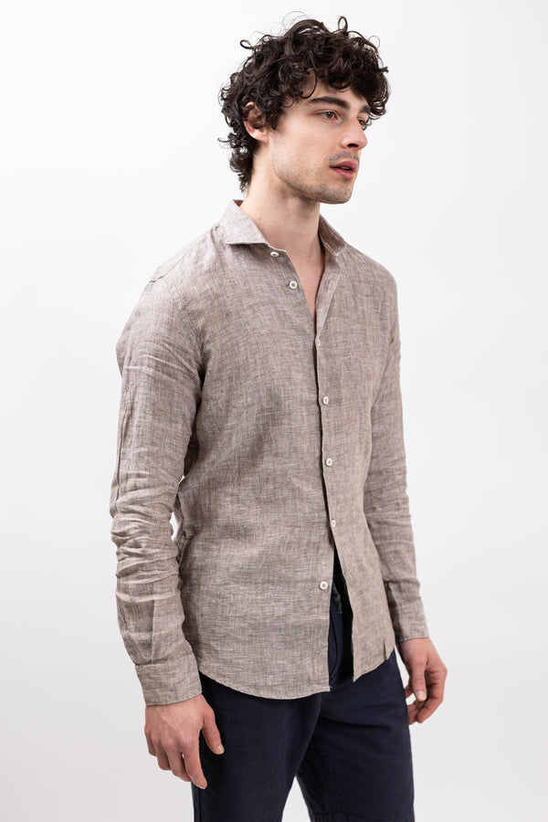 Philotinto Camicia Lino Tinto Filo Uomo - 2